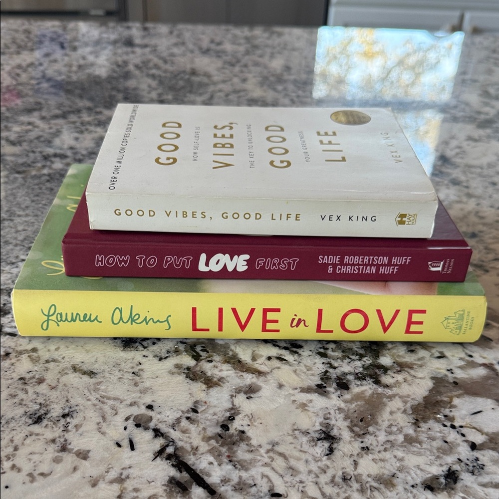 Set of 3 Inspirational Books